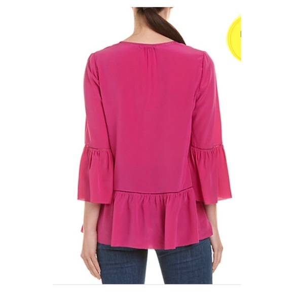 SILK Trina Turk Lilias Top XL or L - Picture 2 of 5